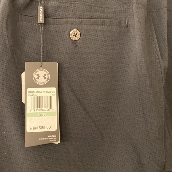 Under Armour Golf 34x34 Black Pant - Picture 3 of 3